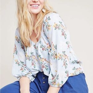 Maeve Floral Print Women's Blouse
